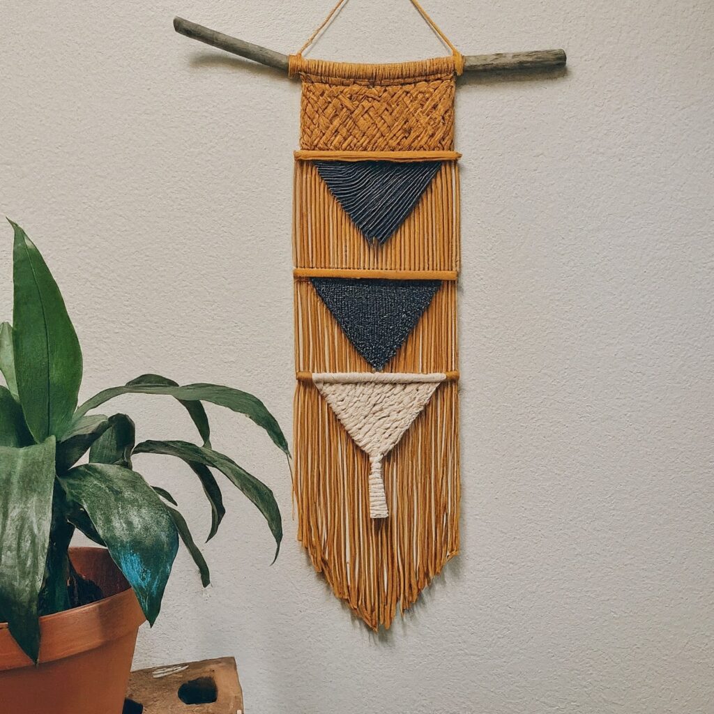 Macrame is BACK, baby! This groovy craft is surprisingly easy to learn, and you can create stunning wall hangings, plant holders