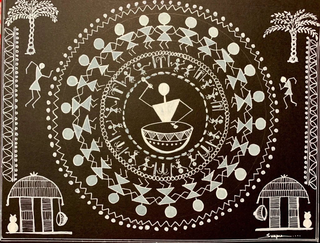 Warli Art - Symbols and Shapes - Indian Manufacturers