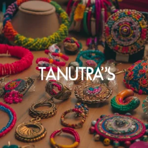 Traditional Indian wall hanging from Tanutra.