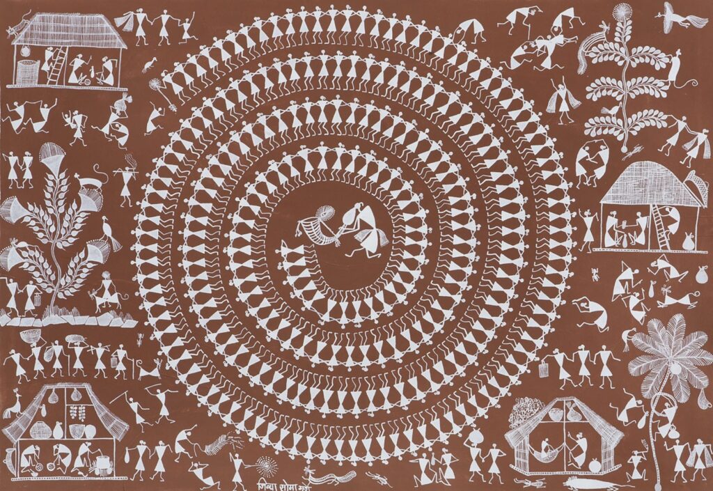 The Maharashtrian Warli tribe is the source of Warli art