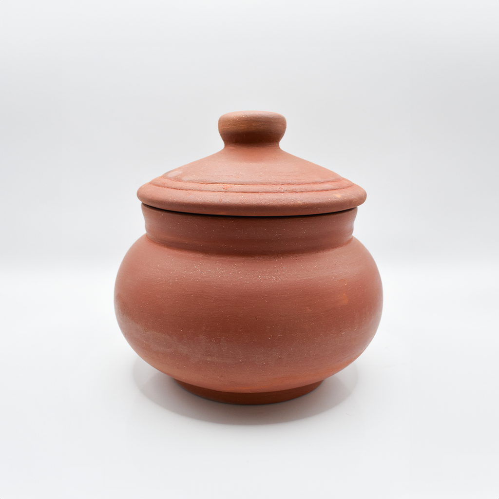 Handcrafted Clay Curd Pot Images-1