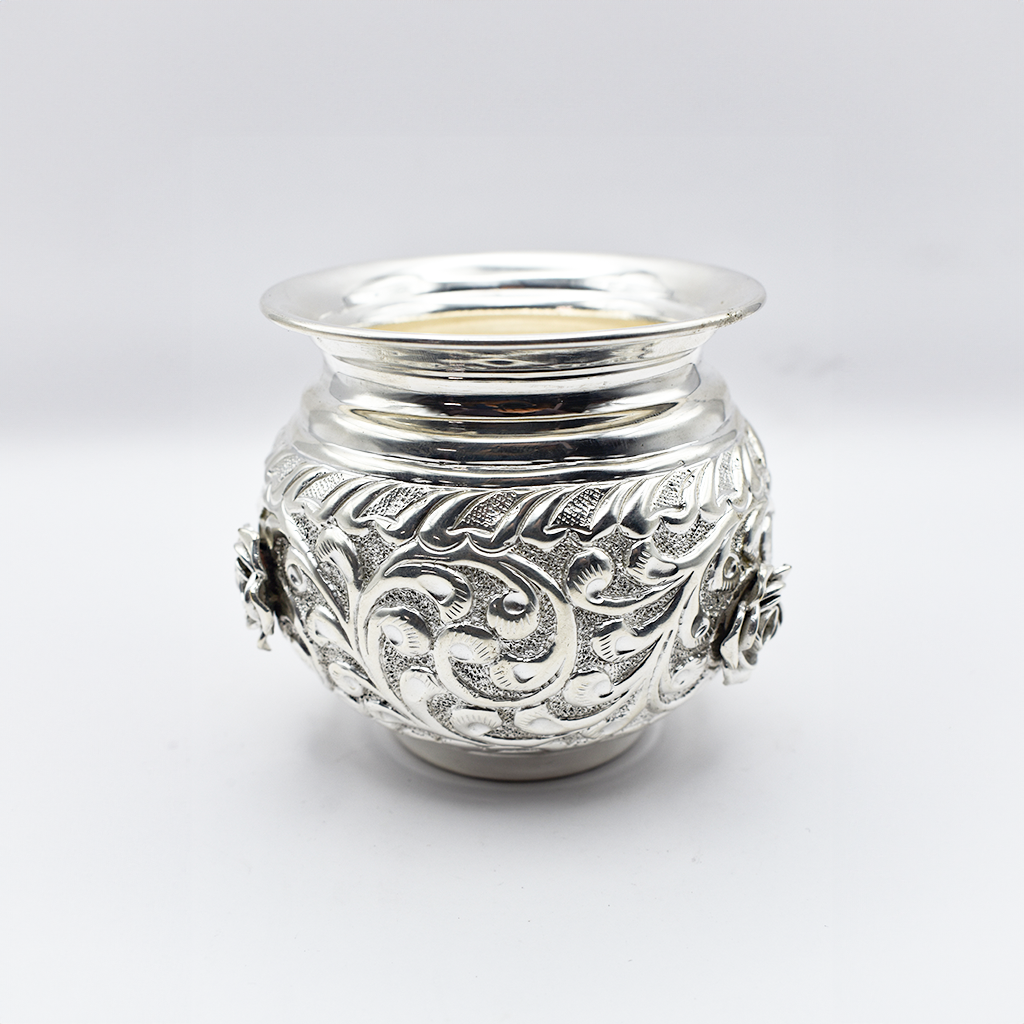 Rose Elegance Silver Kalash Images-1