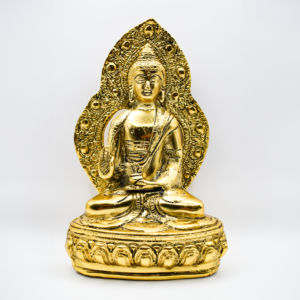 The Golden Serenity Buddha is a magnificent illustration of master craftsmanship. 