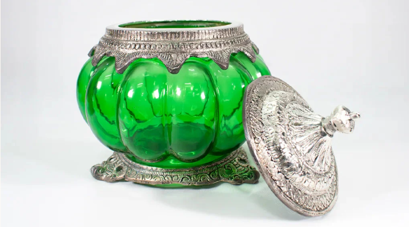 Emerald Jar Decor at tanutra